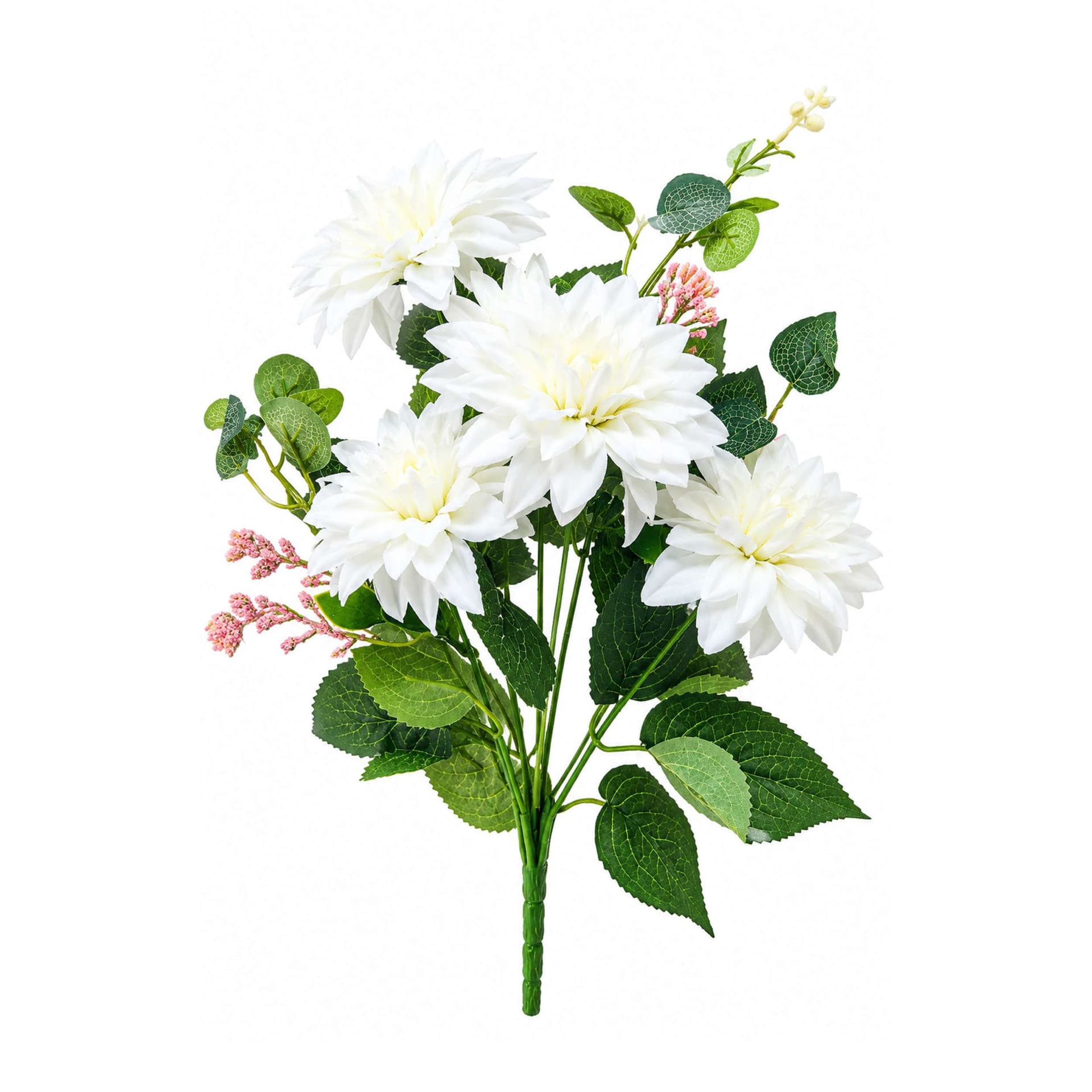 Dalia Flower Stick White Color