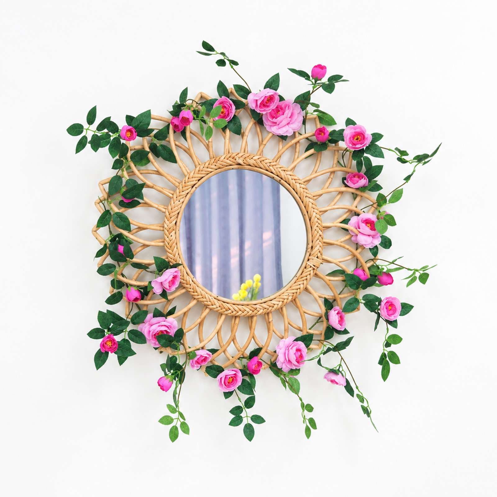 Beter mirror purpel rose vine